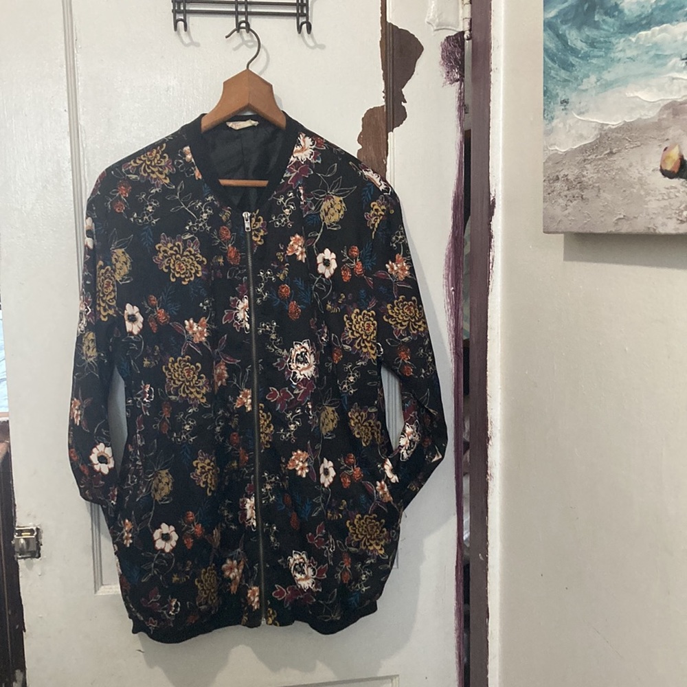 Sophie Rue Women’s Exotic Floral Jacket size XL